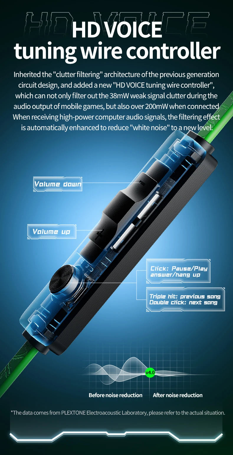 Hammerhead G20 Earphone With microphone in-ear Gaming headphone wire handsfree fones Stereo Comparison Razer Hammerhead V2 Pro