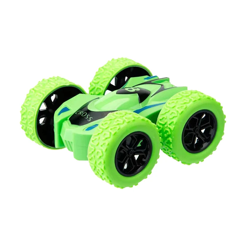 Mini Inertia Car Toys For Children Collision Automatic Turnover Double-Sided Running Car Toy Boys And Girls Fun Interactive Toys