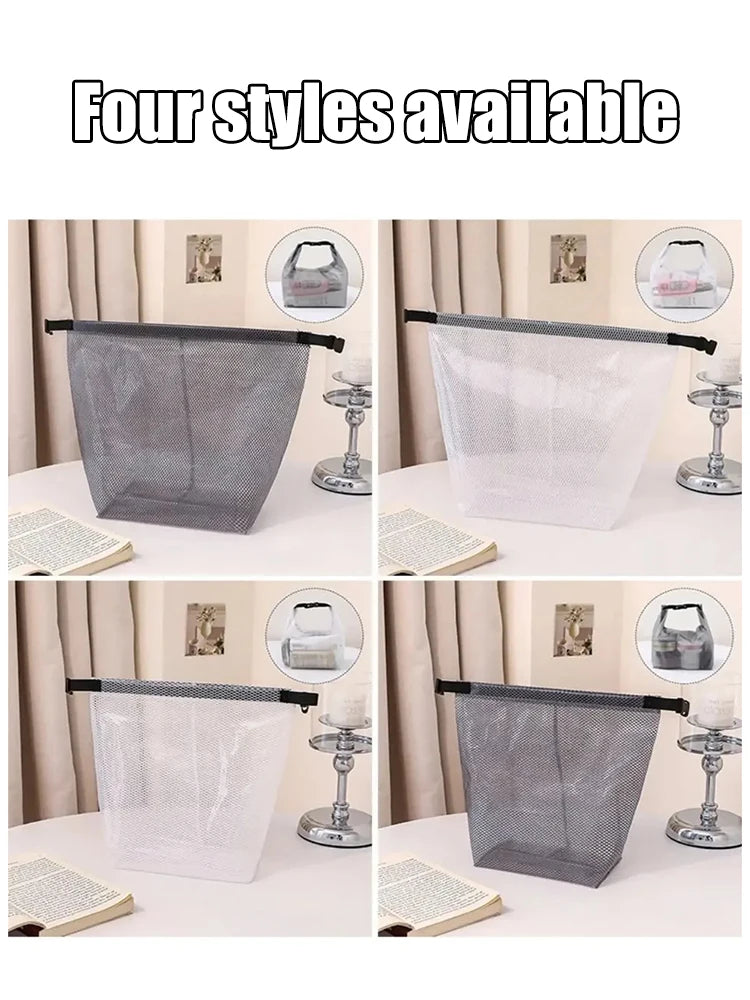 Waterproof Storage Bag, Fitness Clothing, Swimming Bathroom, Large Capacity Drawstring, Men's And Women's Outdoor Toiletries Bag