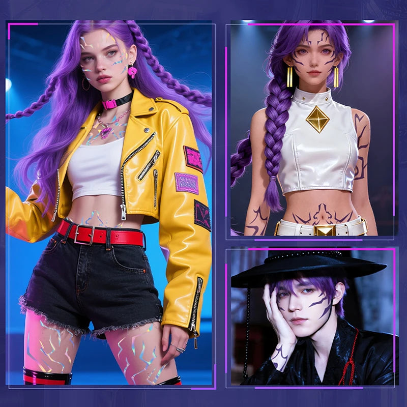 Halloween Kpop Party Face Body Stickers Carnival Christmas Custom Tattoo Wedding Trendy Cool Clothing Makeup Supplies Mood Props