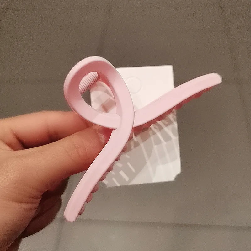 Barrettes Fashion Women Acrylic Hair Claws Clips Hair Accessories Hairpins Ladies Hairgrip Headwear Girls Ornaments Crab Bands