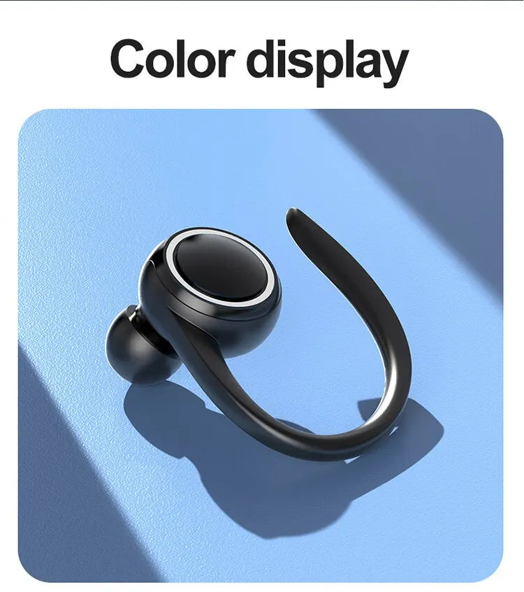 Wireless Bluetooth Earphones Sports Running Headset Wireless Single Ear Headphone TWS HiFi Stereo Noise Reduction Music Headset
