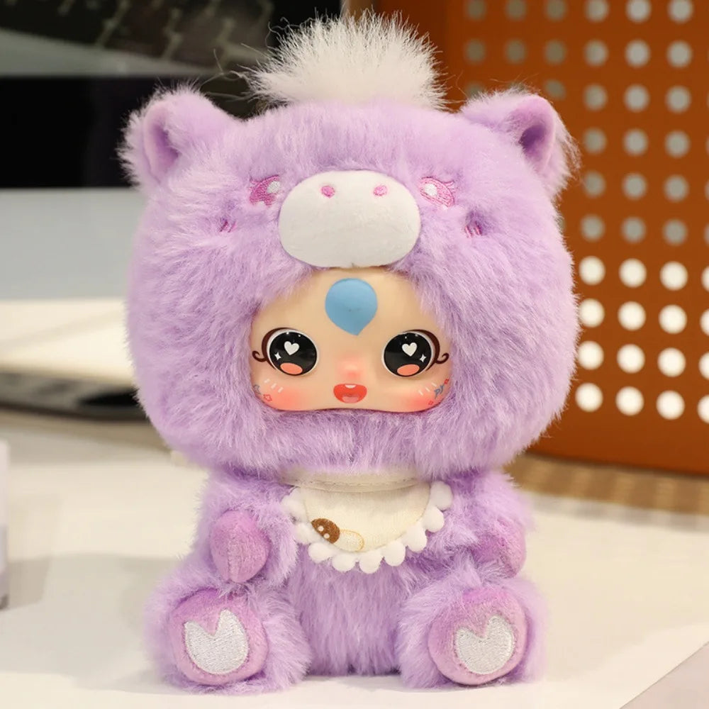 Kid's Accompany Dolls Pony Vinyl Pony Vinyl Plush Doll Soft Animal Vinyl Face Plush Toy Cute Pet Stuffed Plush Toys Boys Girls