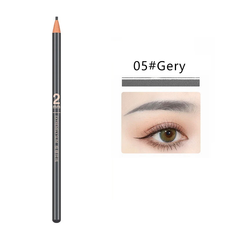 1PC Eyebrow Pencil Tattoo Waterproof Eye Brow Pencil Tint Makeup Cosmetics 6 Colors Microblading Long Lasting Eyebrow Pen