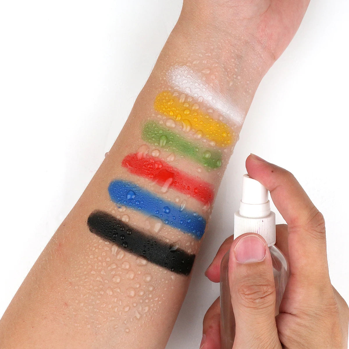 Halloween Makeup Kit Special Effect SFX with Blood Oil-Based Face Paint Skin Wax And Accessories like Sponges Spatula Brushes