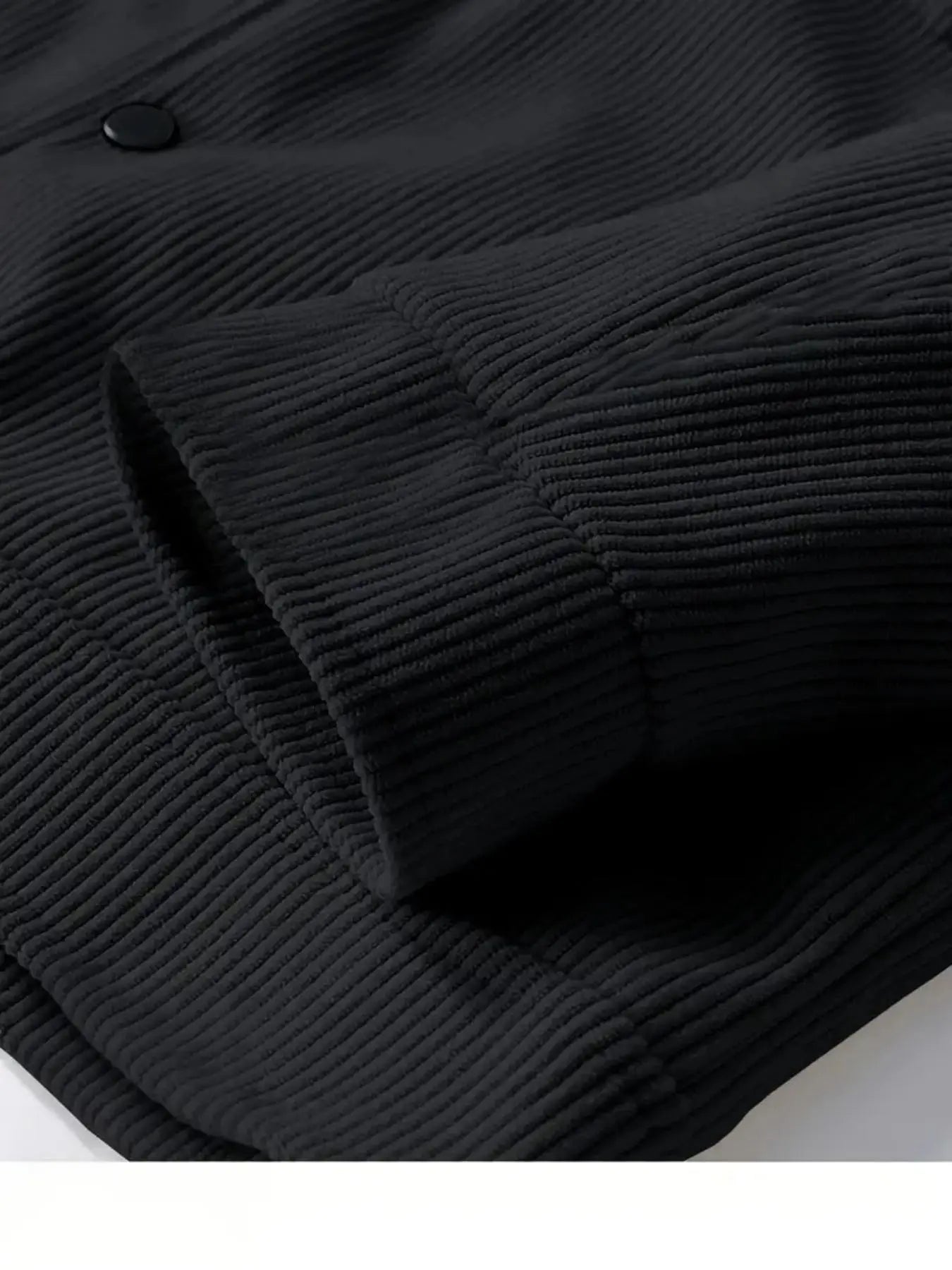 The 2025 new autumn corduroy jacket for men with a lapel, a trendy Japanese style loose coat