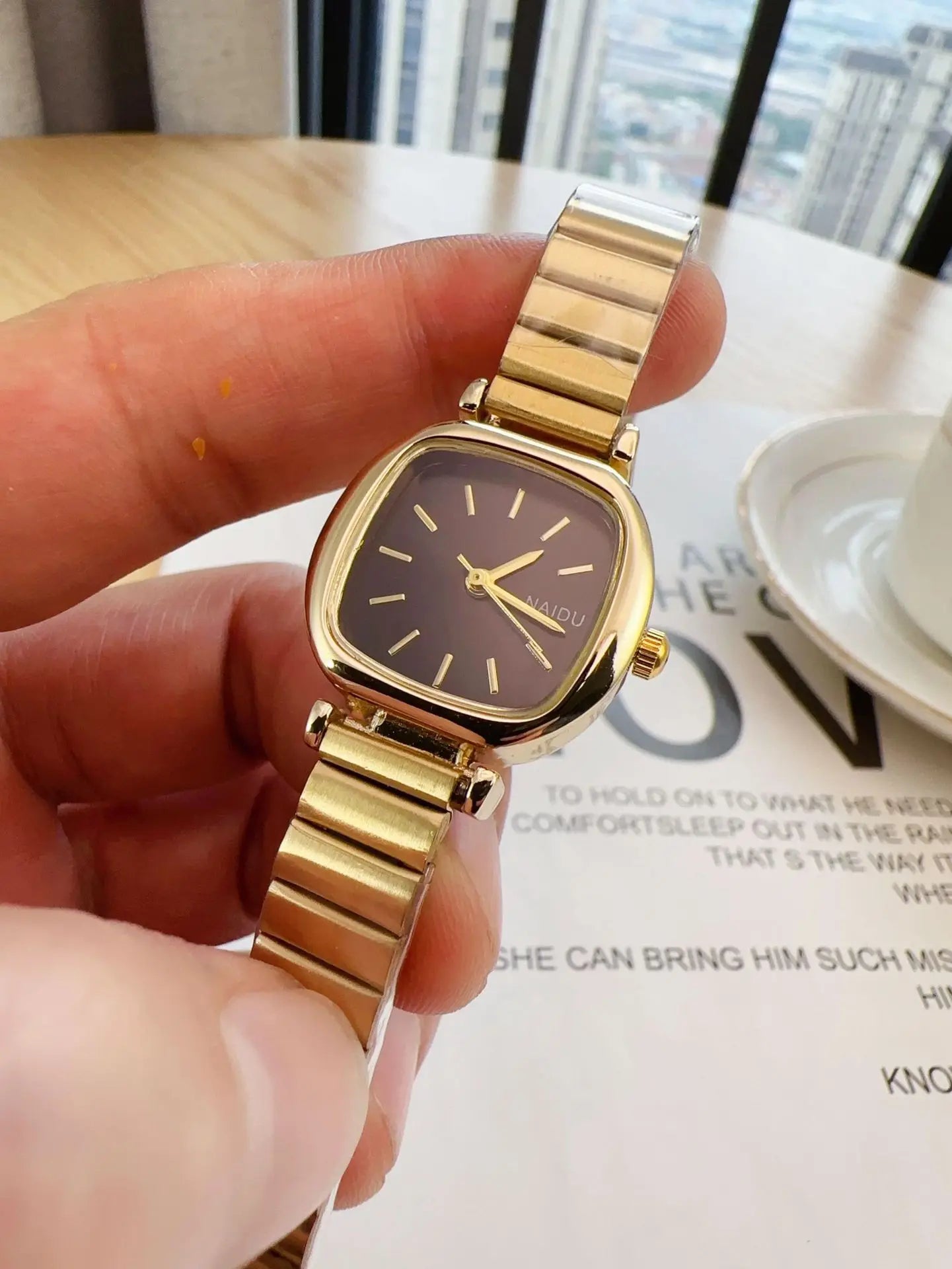 Women's Watch Simple Temperament Small Dial Square Student Wrist watches Fashion Ladies' Watches Clock Gift