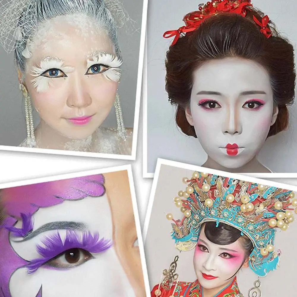 Waterproof Festival Painting Halloween Makeup Cosmetics White Foundation Cream Full Coverage Foundation Face Concealer Cream