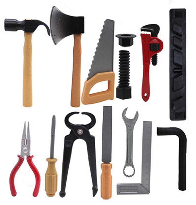 Kids Toys Simulation Repair Tools Set for Boy Safe Plastic Children Maintenance Tools Screwdriver Hammer Tongs Pretend Play Toy