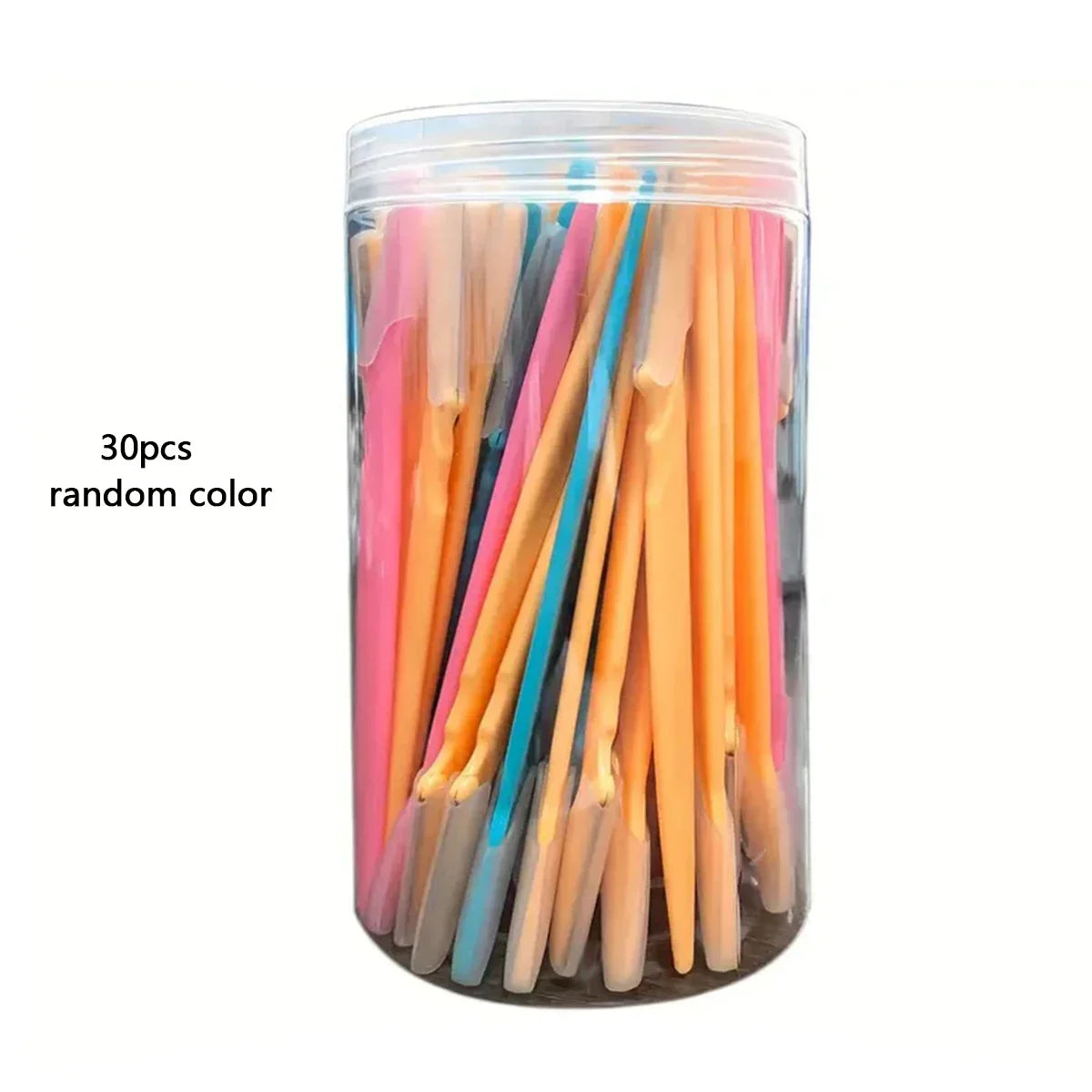 30 Pcs Eyebrow Razor For Women, Multipurpose Exfoliating Dermaplaning Tools And Facial Razor With Precision Cover,Safety Beauty