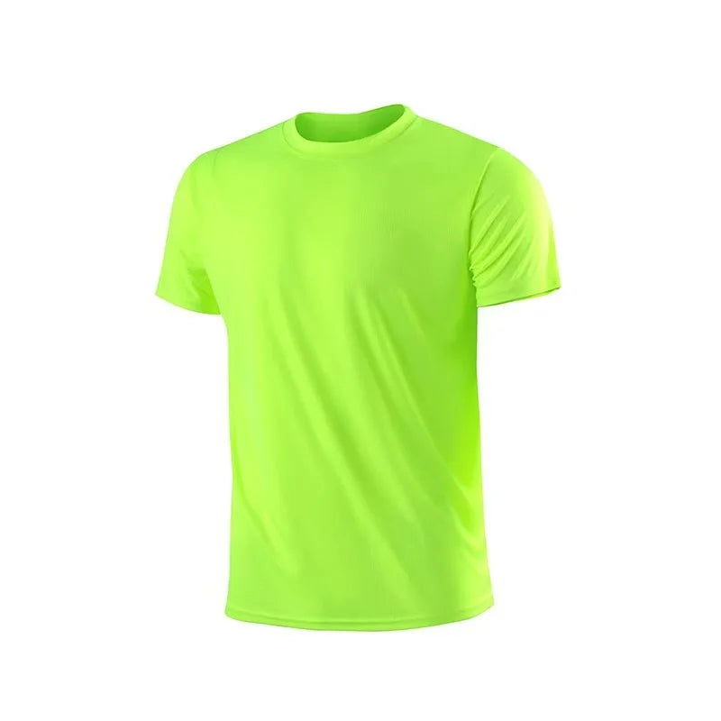 Running Shirts Soccer Shirts Men's Jersey Sportswear Mens Jogging T-Shirts Quick Dry Compression Sport T-Shirt Fitness Gym