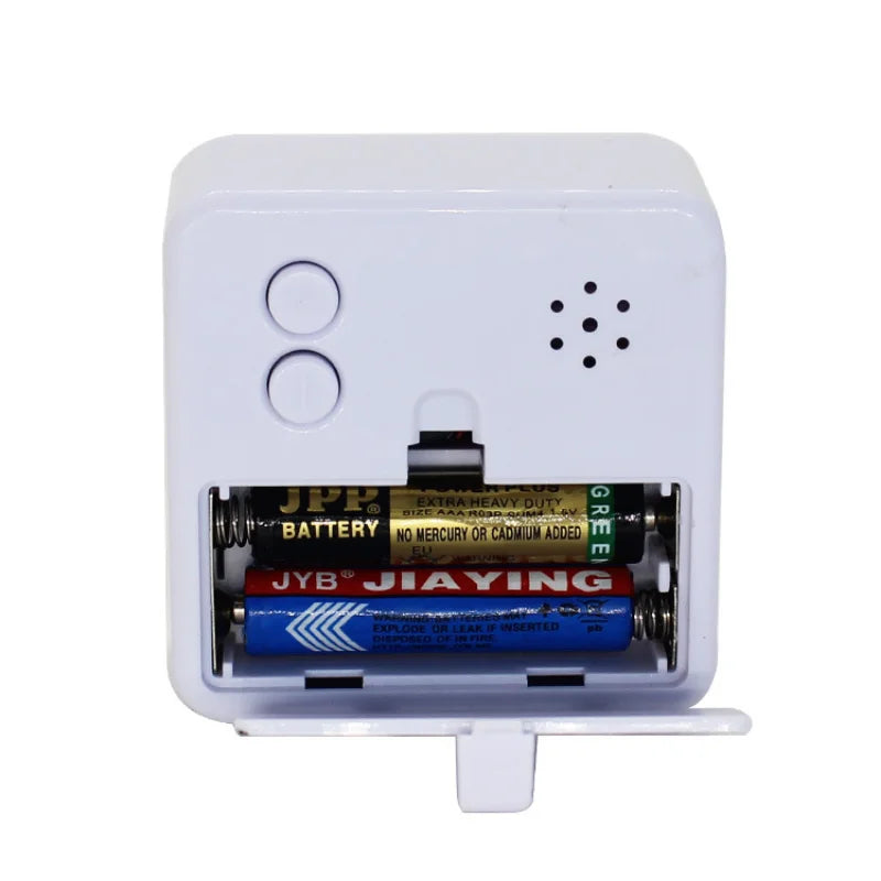 Electronic  Alarm Clock LCD Table Cube Digital with Calendar & Thermometer&Count Down Timer Bedside Battery Operated for Home