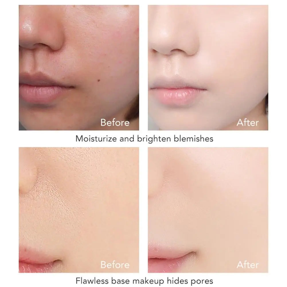 Fashion Girl's Air Shock Room Head BB CC Cream Makeup Foundation Long Color Natural Moisturizing Last Concealer  Makeup Tools