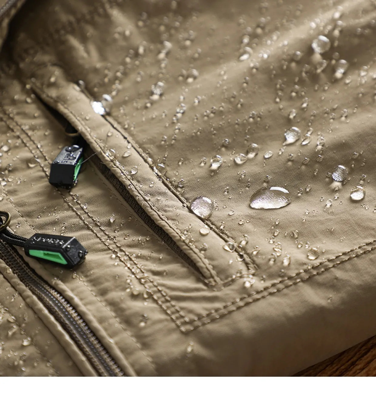 Mens Hooded Jacket 2025 New Lightweight Assault Windbreaker Large Size Thin Style Multi Pocket Casual Outdoor Spring Autumn Coat