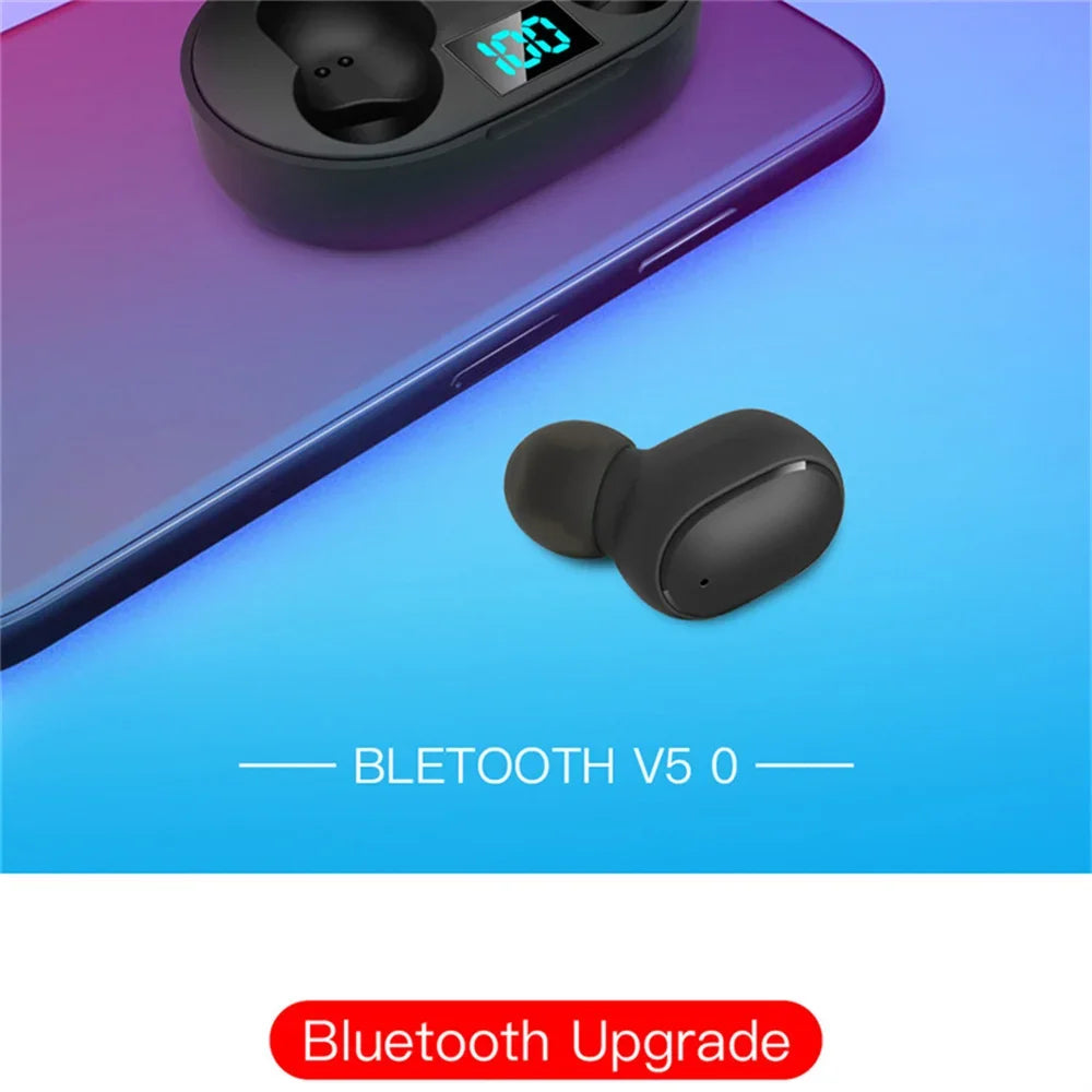 Bluetooth 5.0 Wireless Headphones E6S Noise Cancelling Sport Earphones HiFi Stereo Gaming Headsets With Mic For All Smartphones