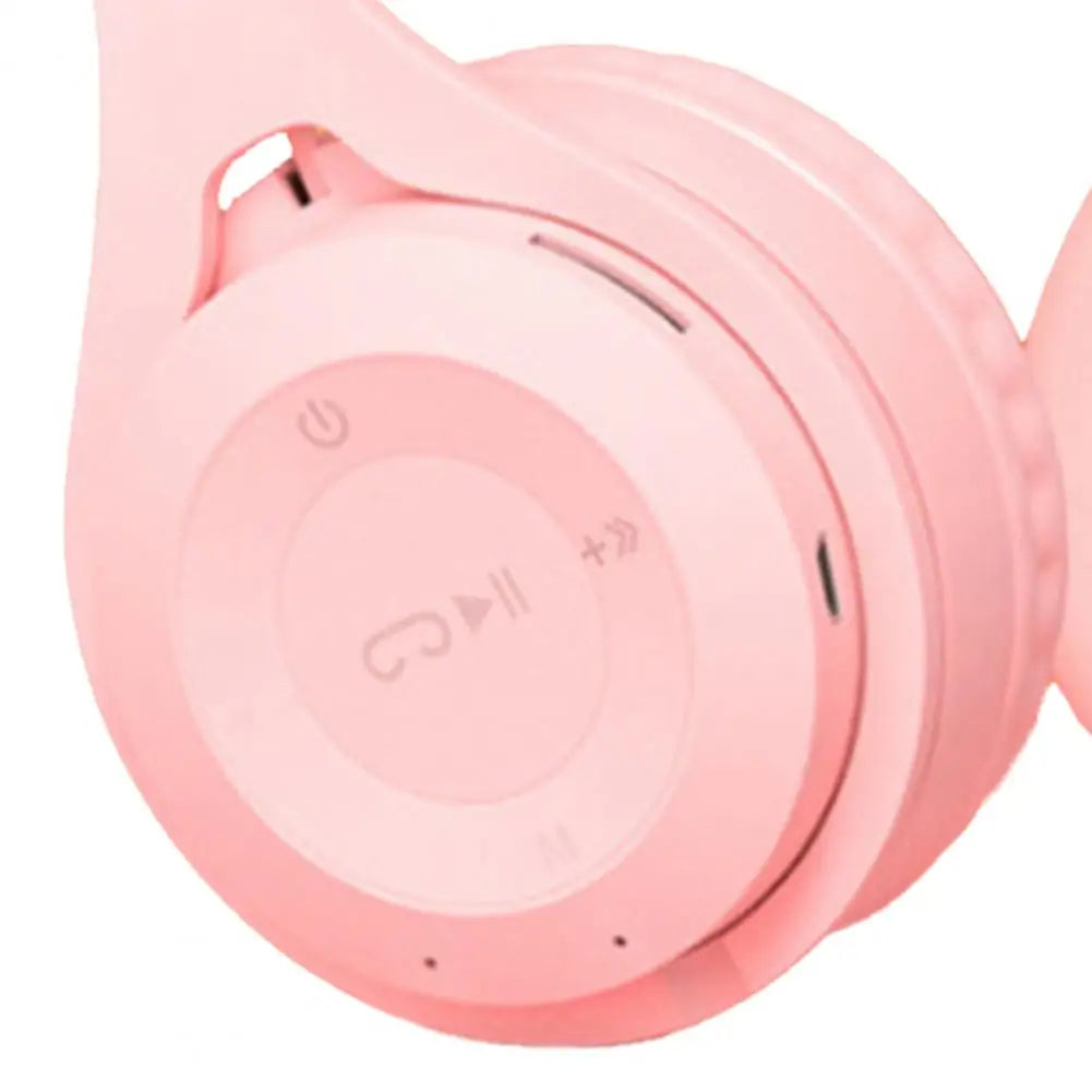 Headphones Kids Wireless Bluetooth Earphones Stereo Foldable Helmets Gaming Headsets Over-ear Headphones for Android ios