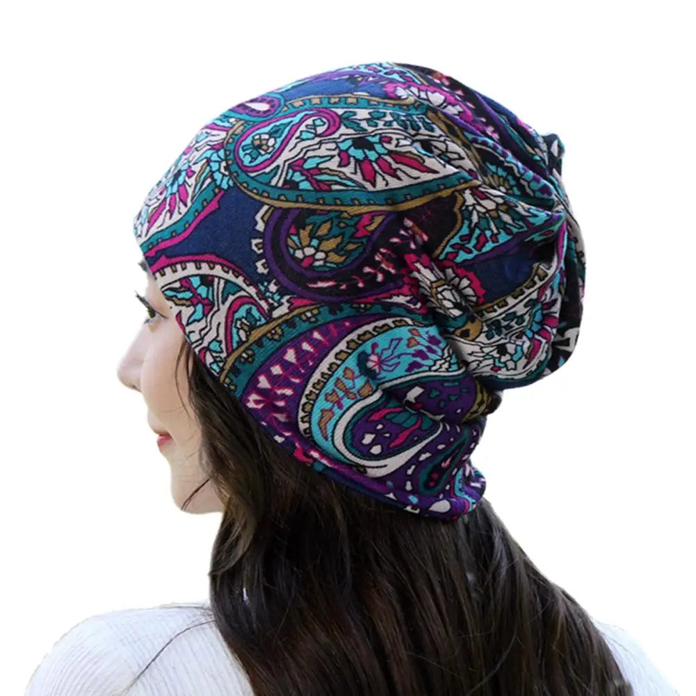 Winter Women Hat Warm Beanie Hats Cap Turban Tube Bandana Headband Outdoor Head Face Scarf Neck Warmer Collar Headwear Kerchief