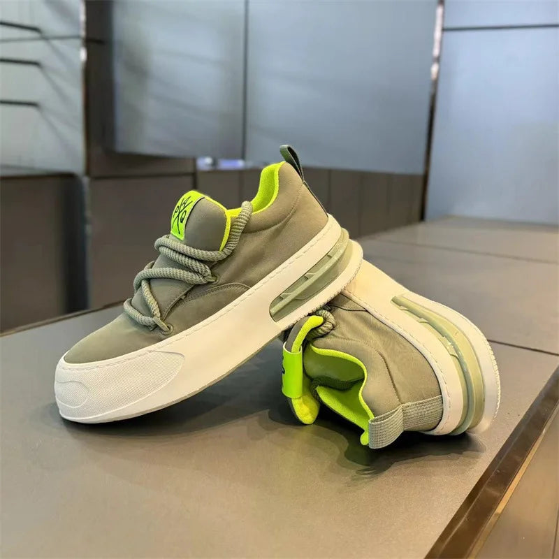 Sport Shoes for Men Platform Sneakers Designer Breathable Men Casual Shoes Fashion Outdoor Lace-Up Men Board Shoes tenis hombres