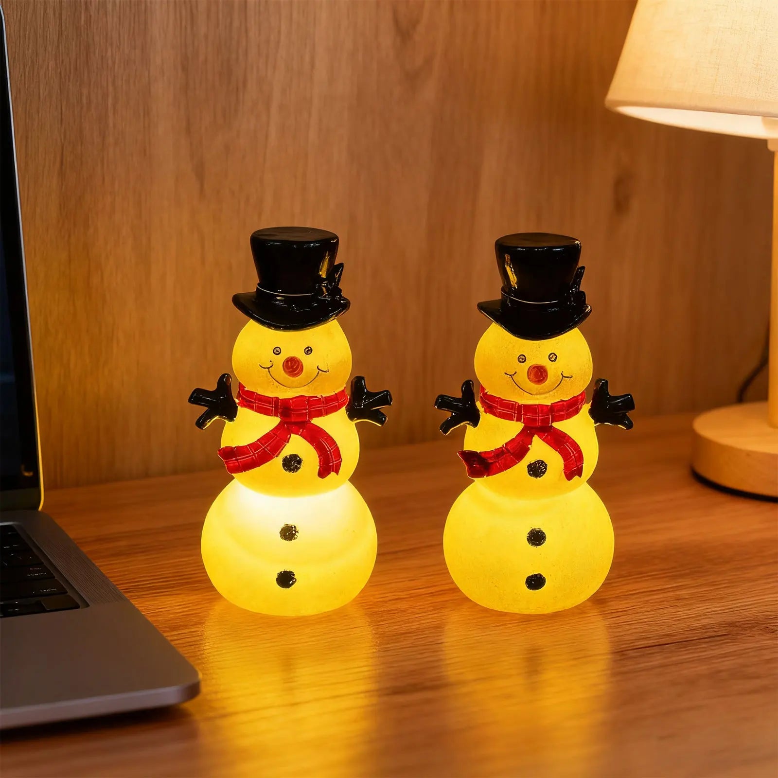 Christmas Snowman Night Light Party Holiday Atmosphere Decoration Lighting Props Suitable For Bedroom And Living Room