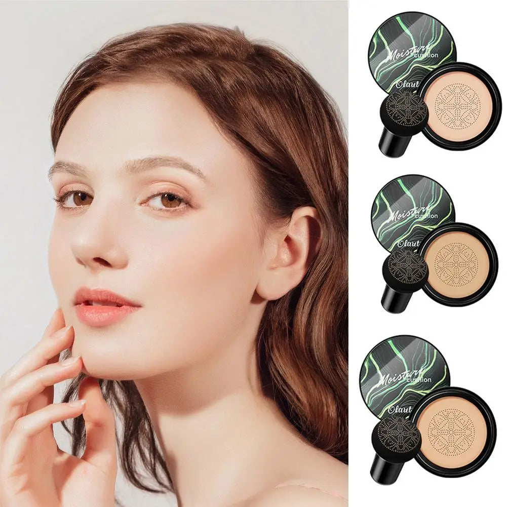 Fashion Girl's Air Shock Room Head BB CC Cream Makeup Foundation Long Color Natural Moisturizing Last Concealer  Makeup Tools