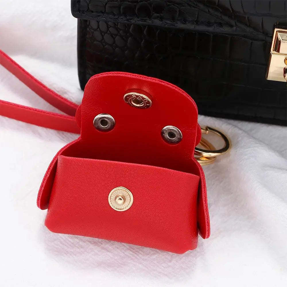 Gifts Women Car Accessories Lovely Creative Bag Keychains Keyring Mini Bag Purse Pendant