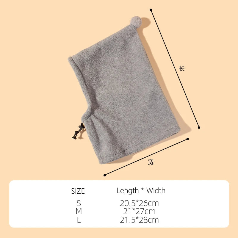 Winter Hat For Dogs Pet Hat Adjustable Drawstring Design for Windproof Comfort Warmth Polar Fleece Hat Winter Dog accessories