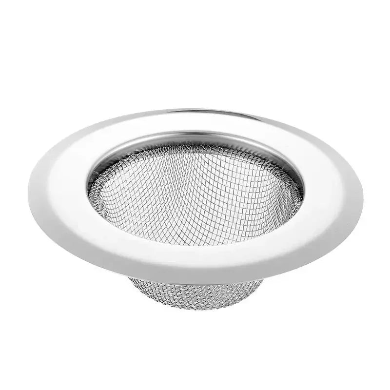 Kitchen Sink Filter Stainless Steel Anti-blocking Device Wash Basin Pool Filter Sieve Kitchenware Practical Tools