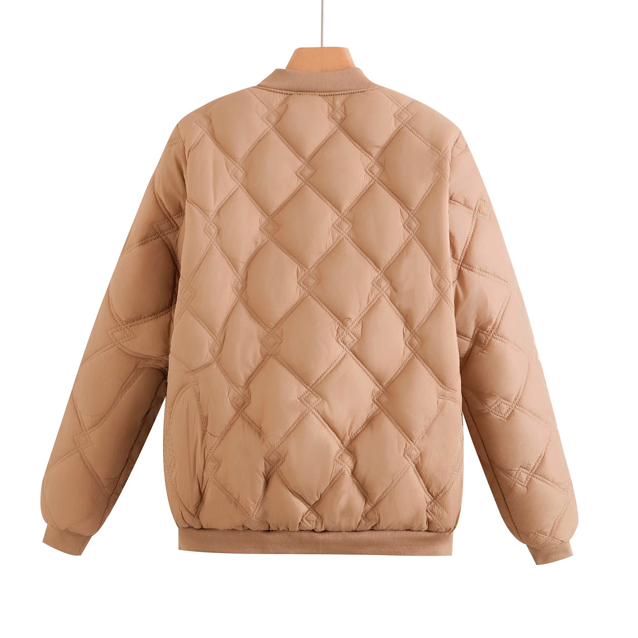 NEW Quilted Jacket Women Padded Jackets for Women Long Sleeve Winter Coat Female Outerwears