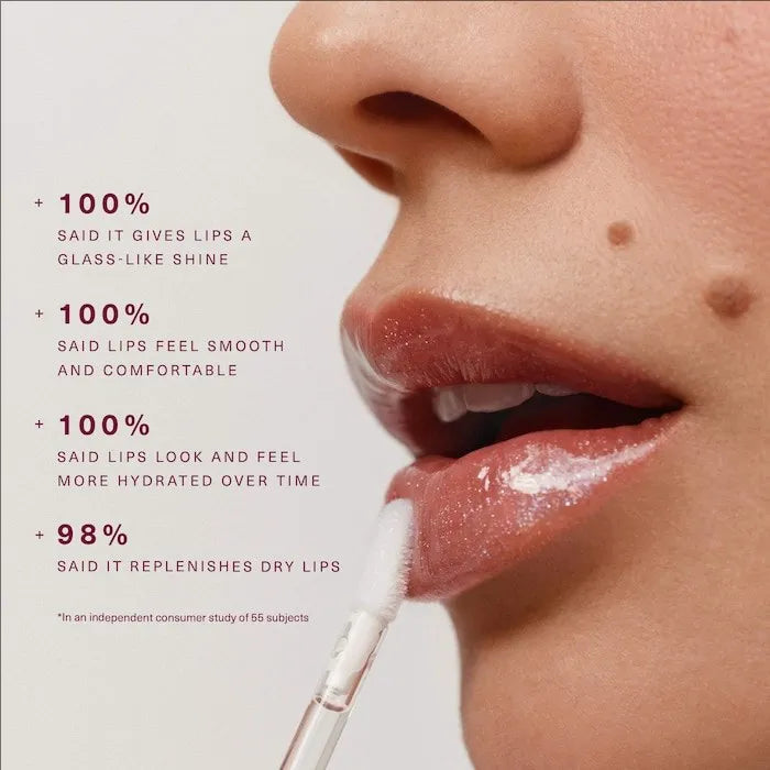 Rare Beauty Positive Light Luminizing Lip Gloss Makeup Shine Glitter Like Sheer Gloss Hydrating Makeup Lipstick Lip Balm Oil ﻿