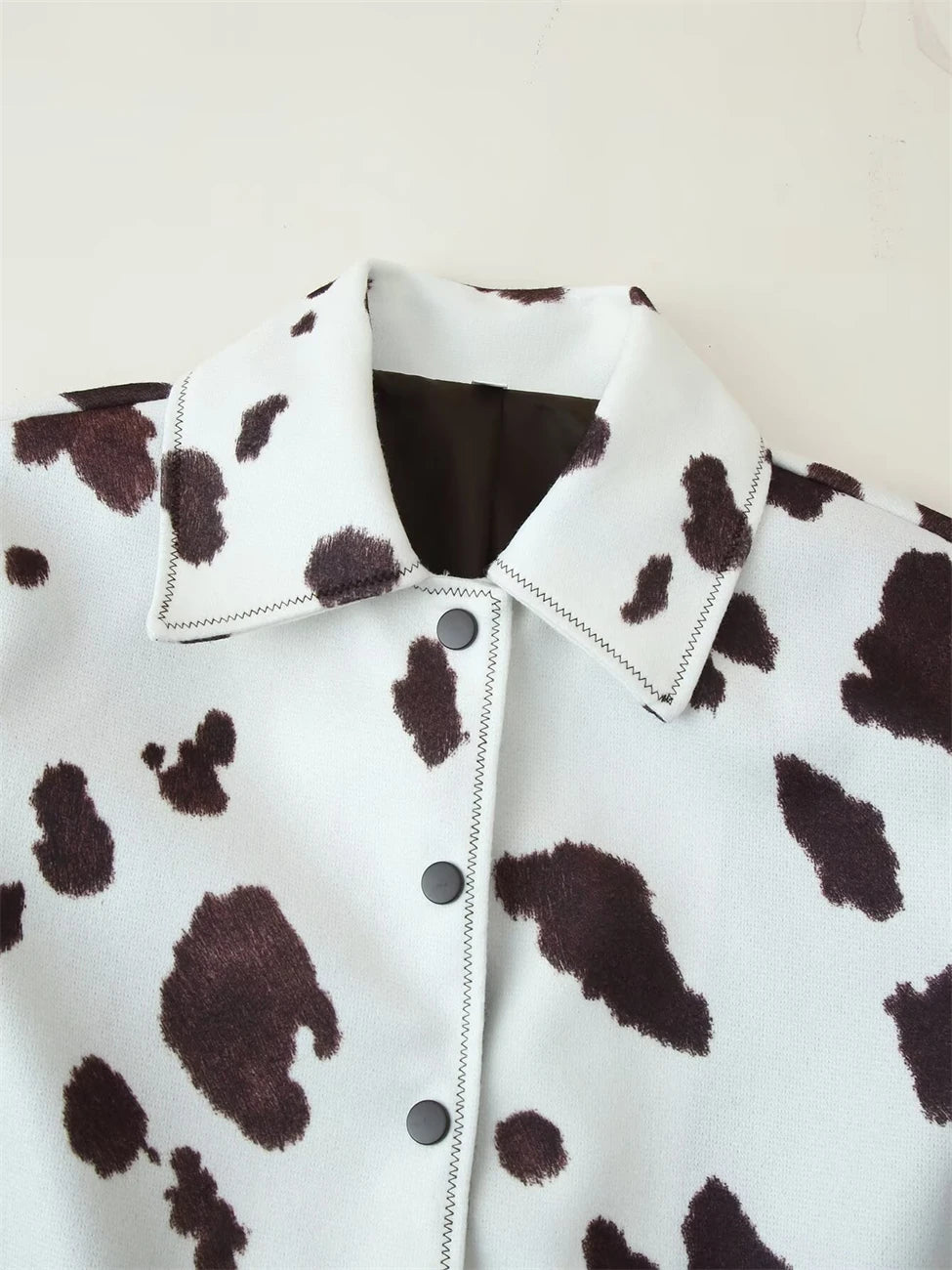 Women's Jacket 2025 New Arrival Women's Casual Fashion Wool Single-Breasted Jacket