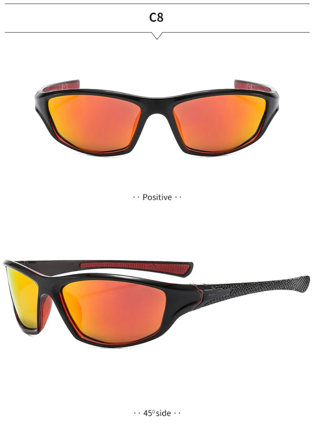 Fashion Sports Polarized Sunglasses Men Women Fishing Hiking Running Cycling Mountaineering Sport Man Sun Glasses UV400 Eyewear