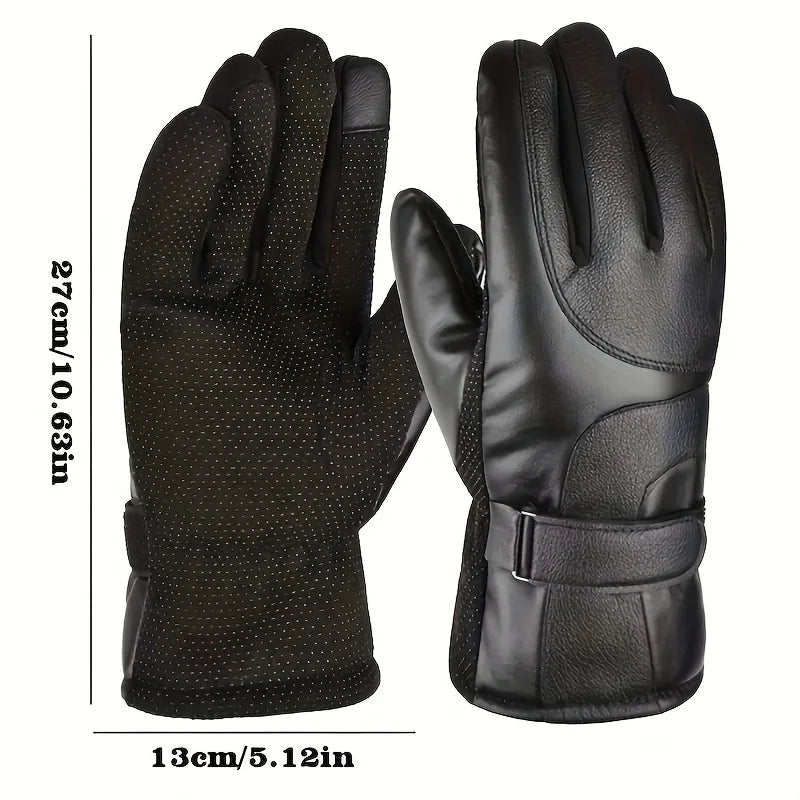 Winter Gloves for Wind and Cold Protection, Outdoor Cycling, Motorcycle Design, Halloween and Christmas, Winter Accessories