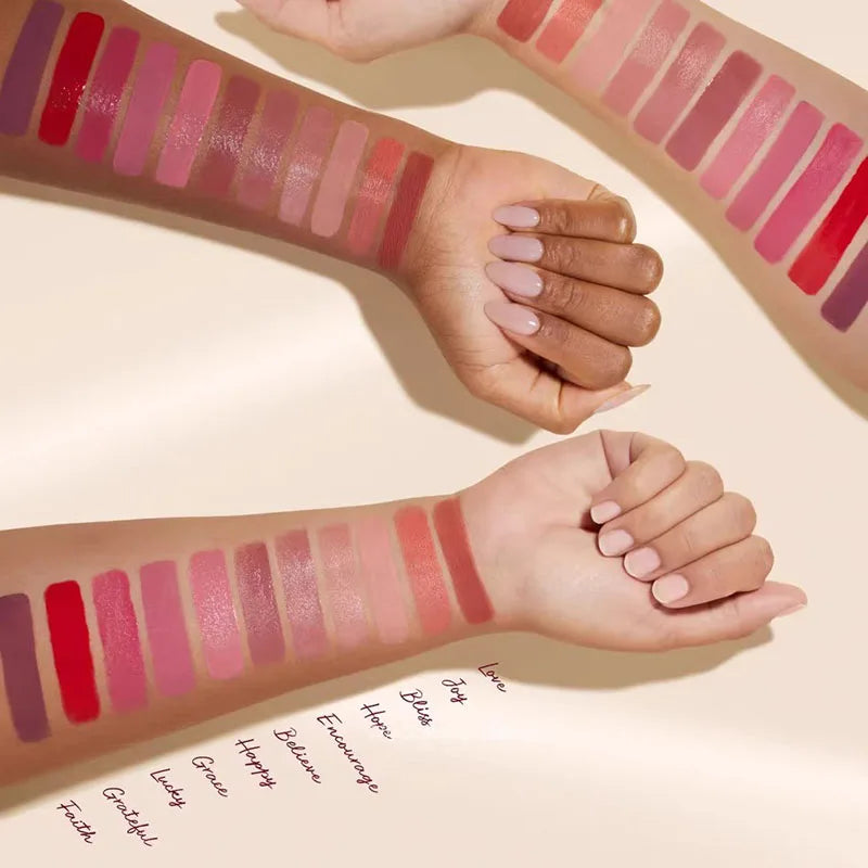 Rare Beauty Soft Pinch Tinted Blush Cream Moisturizer Hope Honesty Serenity Happy Wonder Joy Lip Gloss Long Lasting Plump Makeup