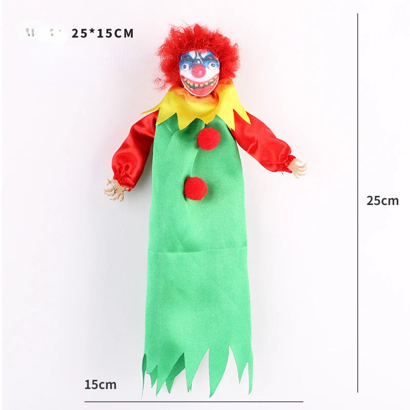 Halloween Ghost Festival Witch Figurine Hanging Doll DIY Decoration Pendant Ornaments for Party Haunted House Decorate Props