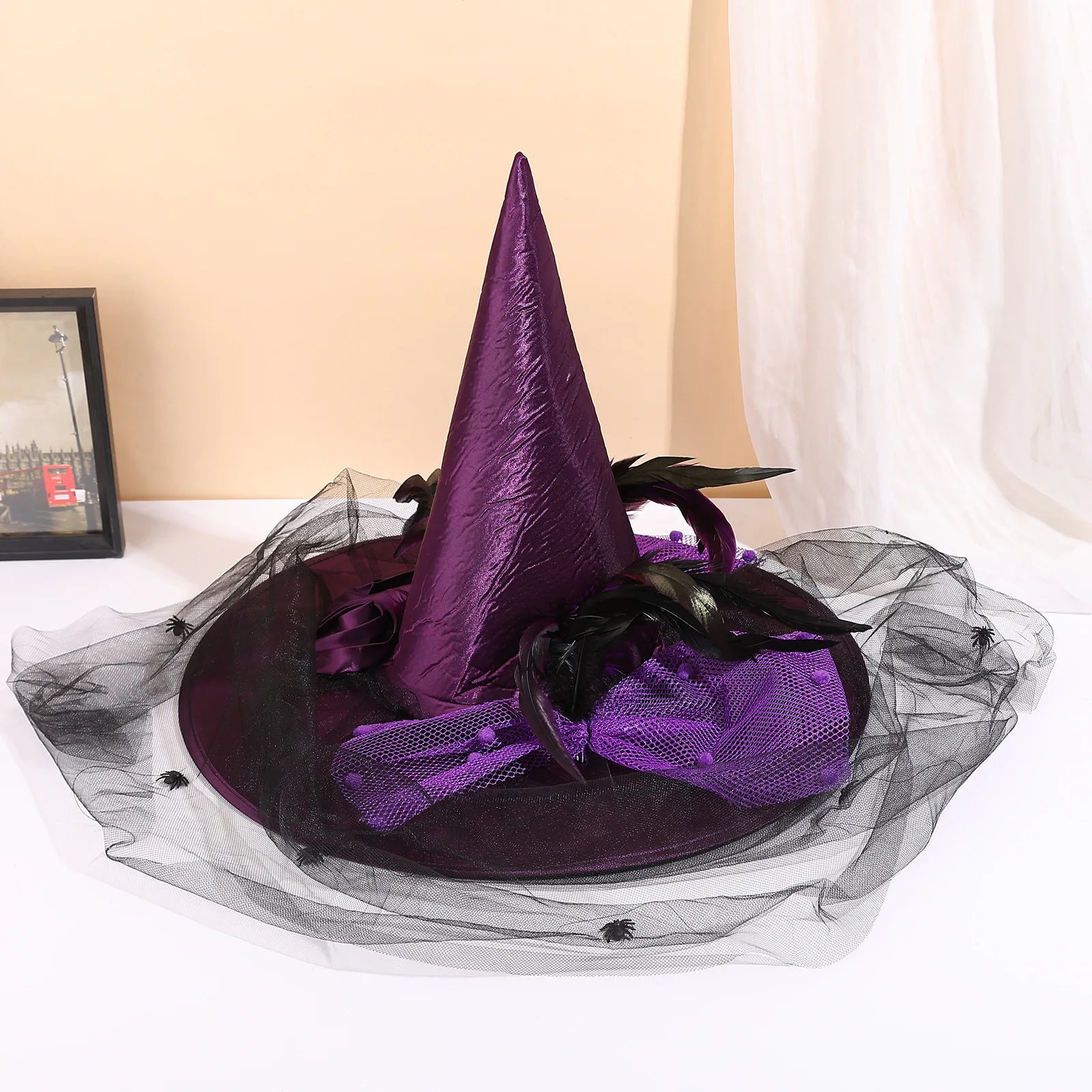 Halloween Easter Ghost Festival Decorations Witch Hats Makeup Dance Props Costumes Party Supplies