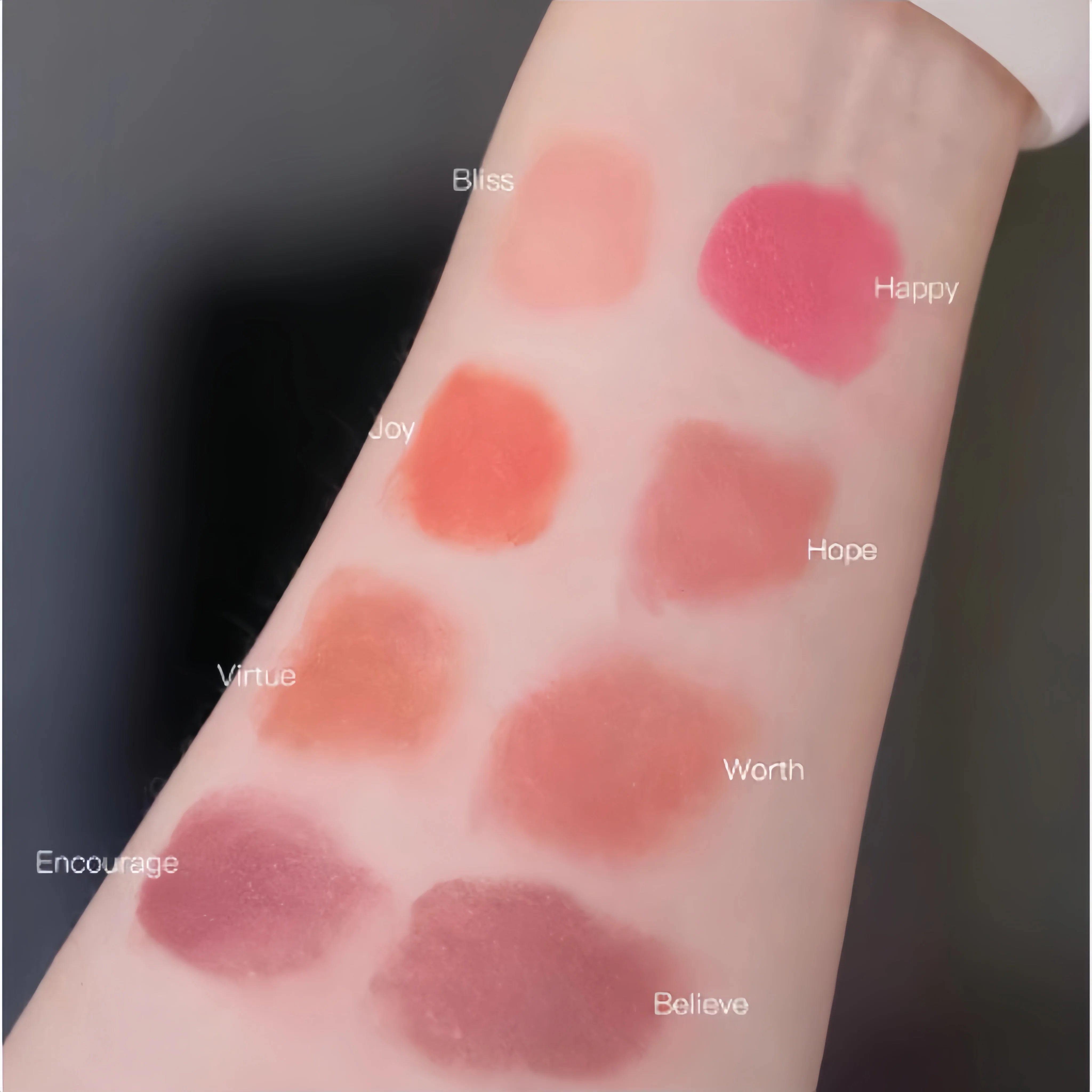 11 Colors Rare Beauty Liquid Blush Nude Pink Waterproof Face Contour Highlight Moisturizing Lightweight Texture Non-caking