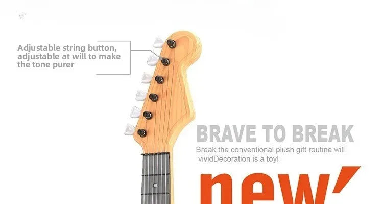 Children's electronic guitar toy, playable simulation, for beginners, gifts for boys and girls