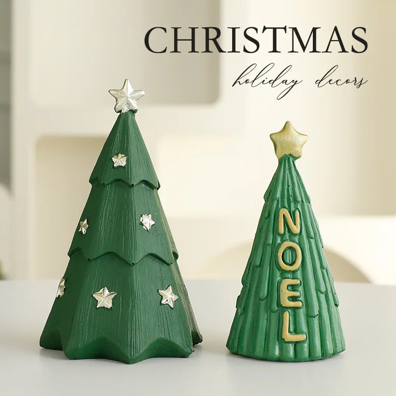 Christmas Decoration Creative Resin Crafts Ornaments Christmas Table Decoration Family Christmas Atmosphere Decoration Gifts