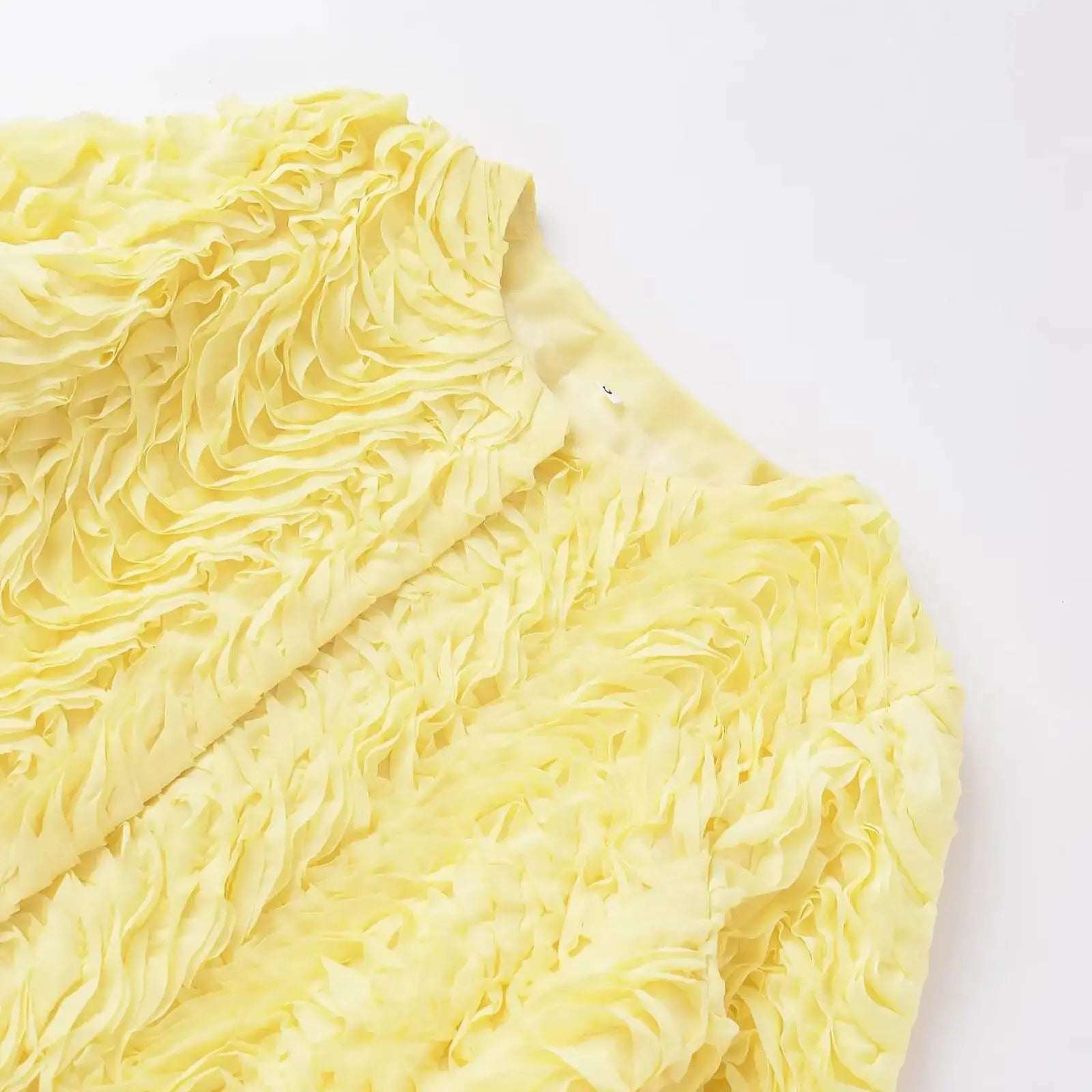 Women's Jacket 2025 Autumn New Style Yellow Long-Sleeve Short Textured Cardigan Jacket, Unique Fashionable Casual Versatile