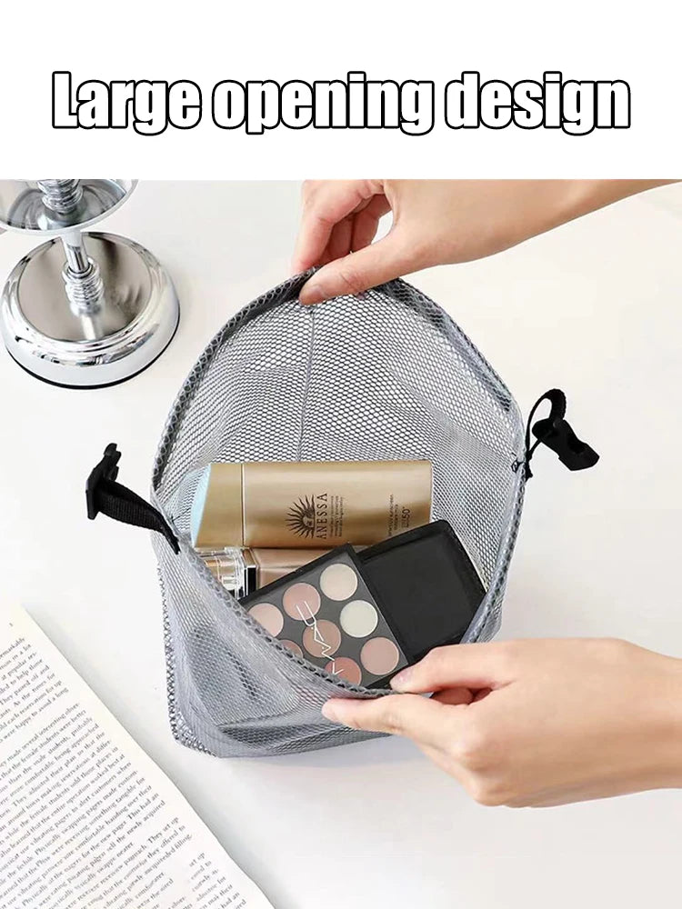 Waterproof Storage Bag, Fitness Clothing, Swimming Bathroom, Large Capacity Drawstring, Men's And Women's Outdoor Toiletries Bag