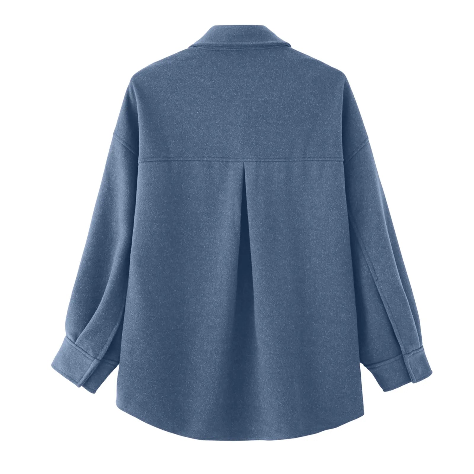 Women Casual Comfort Jackets Cozy Soft Fabric Casual Lapel Collar Winter Outerwear Female Daily Vintage Wearing With Pocket