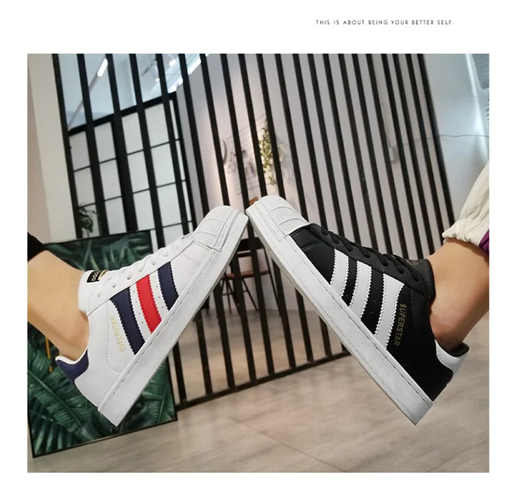 Couple Boardshoes Simple Basics Versatile Comfy Casual Light Walking Shoes New Hot Selling Men Women Student Little White Shoes