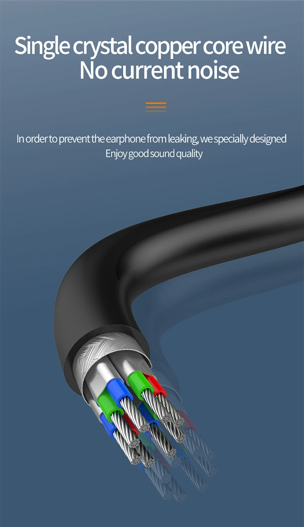 3.5mm Wired Headphones Noise Canceling In-Ear Sports Earphone Dual Driver Bass Stereo Gaming Headset HiFi Music Earbuds With Mic