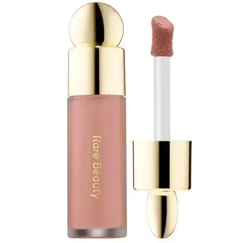 Hot Fashion Rare Beauty Setting Powder with Mirror Liquid Blush Moisturizing Dual-use Waterproof Lip Glaze Rouge Smooth Makeup