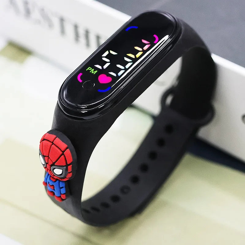 Electronic Digital  Watches  Colour screen Display Children's Watch Cartoon Fashion Watches  Holiday Gift Kids Watches