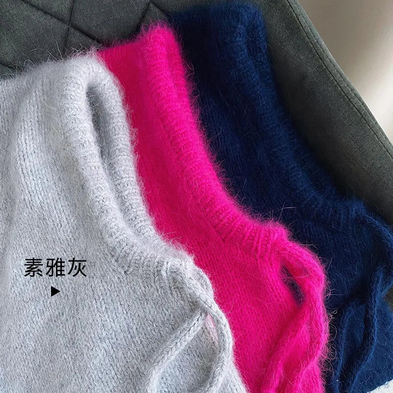 Winter Hats for Women Girls Warm Hooded Scarf Beanie for Female Youth Balaclava Kniting Skull Cap Ear Flap