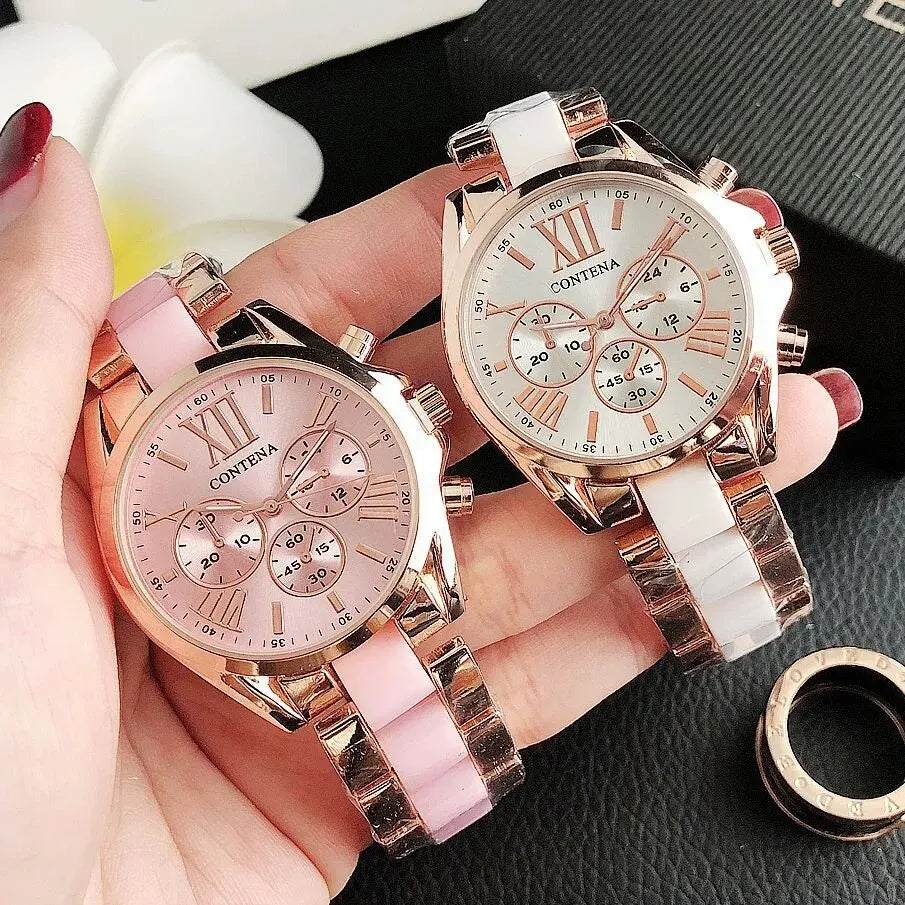 Top Brand Luxury Watches for Women Fashion Creative Steel Bracelet Women's Watches Ladies Quartz Bracelet Watch Reloj Mujer