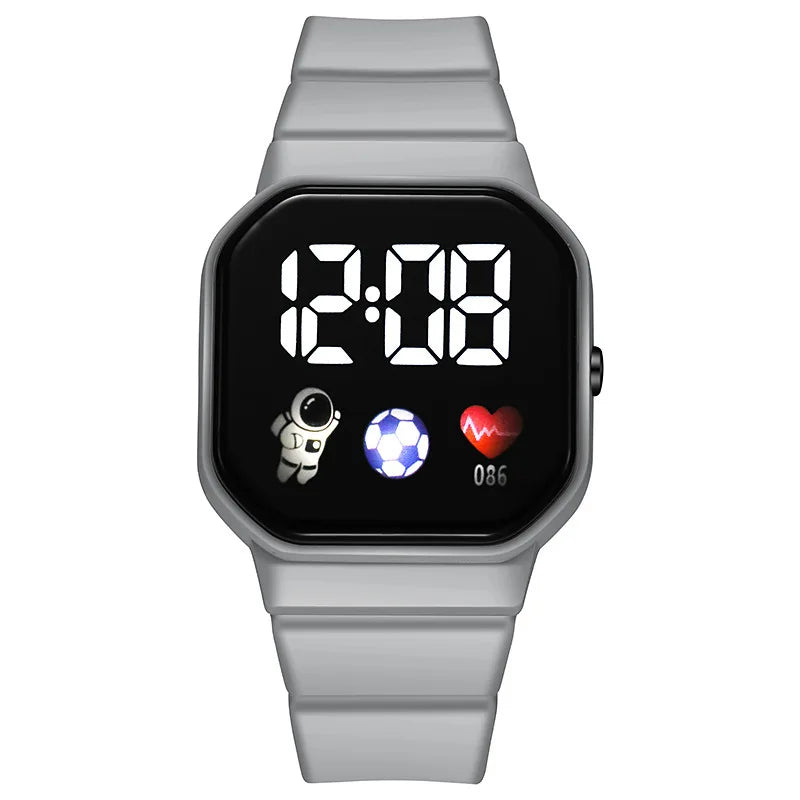 Sports Watch For Women And Men LED Electronic Digital Watch Fashion Casual Simple Silicone Female Watch Electronic Clock