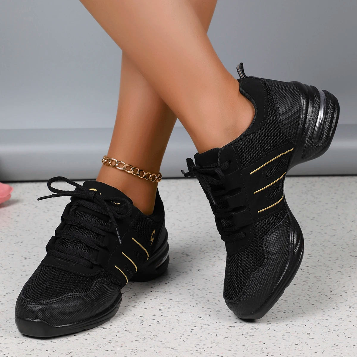 Sneakers Women Sports Shoes Soft Out Sole Breathable Dance Shoes Woman Practice Shoe Modern Dance Jazz Shoes for Women