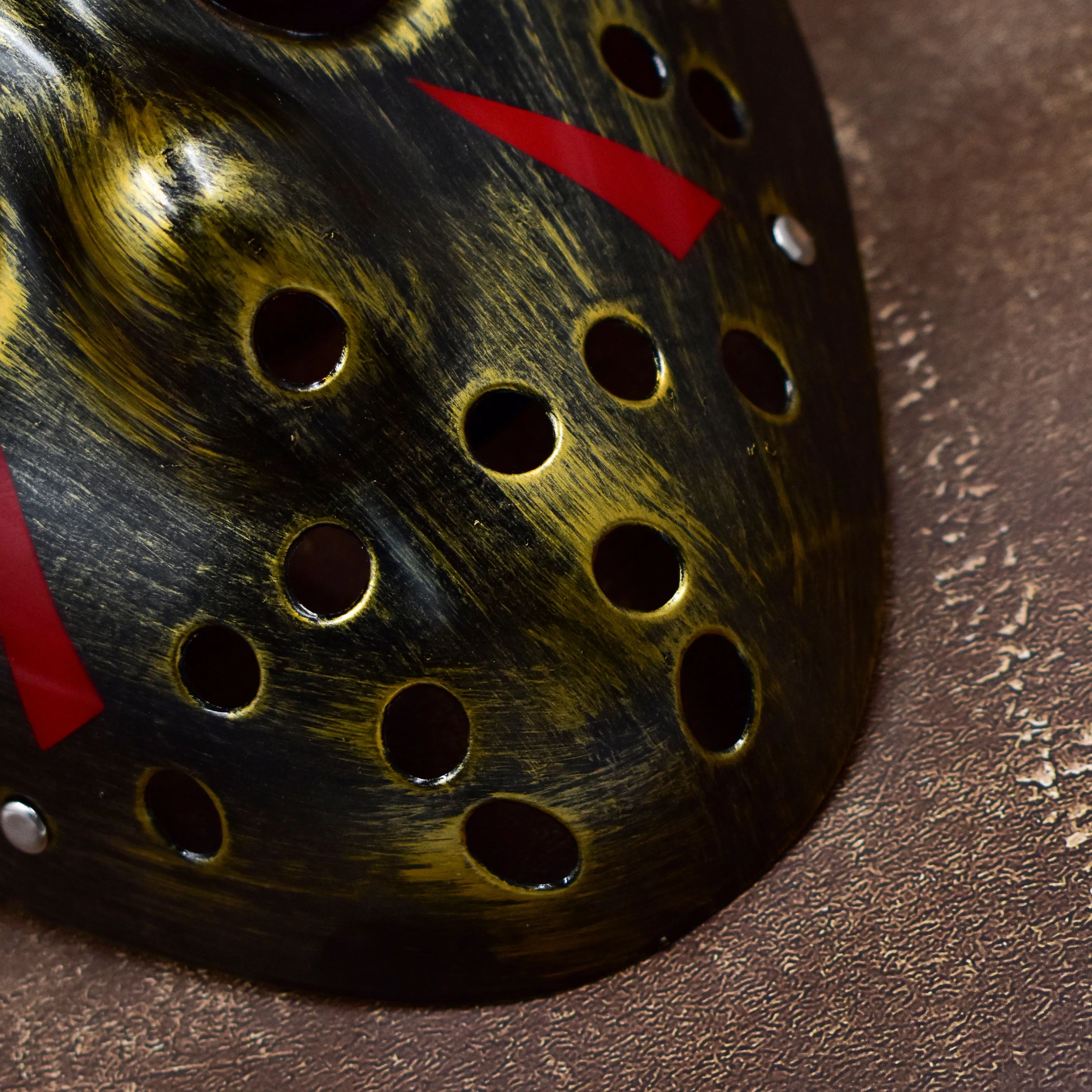 1PC Halloween Mask Makeup Ball Thickened Jason Mask Cosplay Funny Full Face Male Mask Performance Props